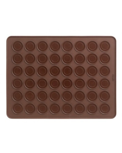 Tapis silicone spécial macaron double face