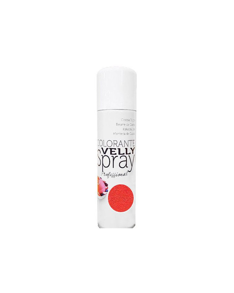 Spray colorant effet velours rouge 250 ml - colichef