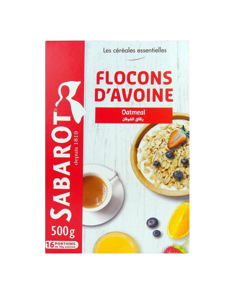 Flocons d'avoine x 500 gr