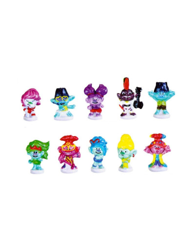 Collection de fèves "TROLLS TOUR"