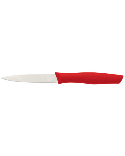 Couteau d'office rouge pour préparations culinaires