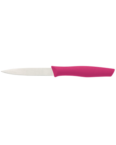 Couteau d'office rose pour préparations culinaires