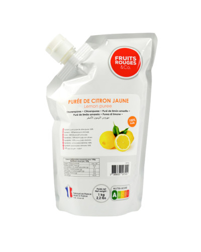 Purée de citron Léonce Blanc poche 1kg