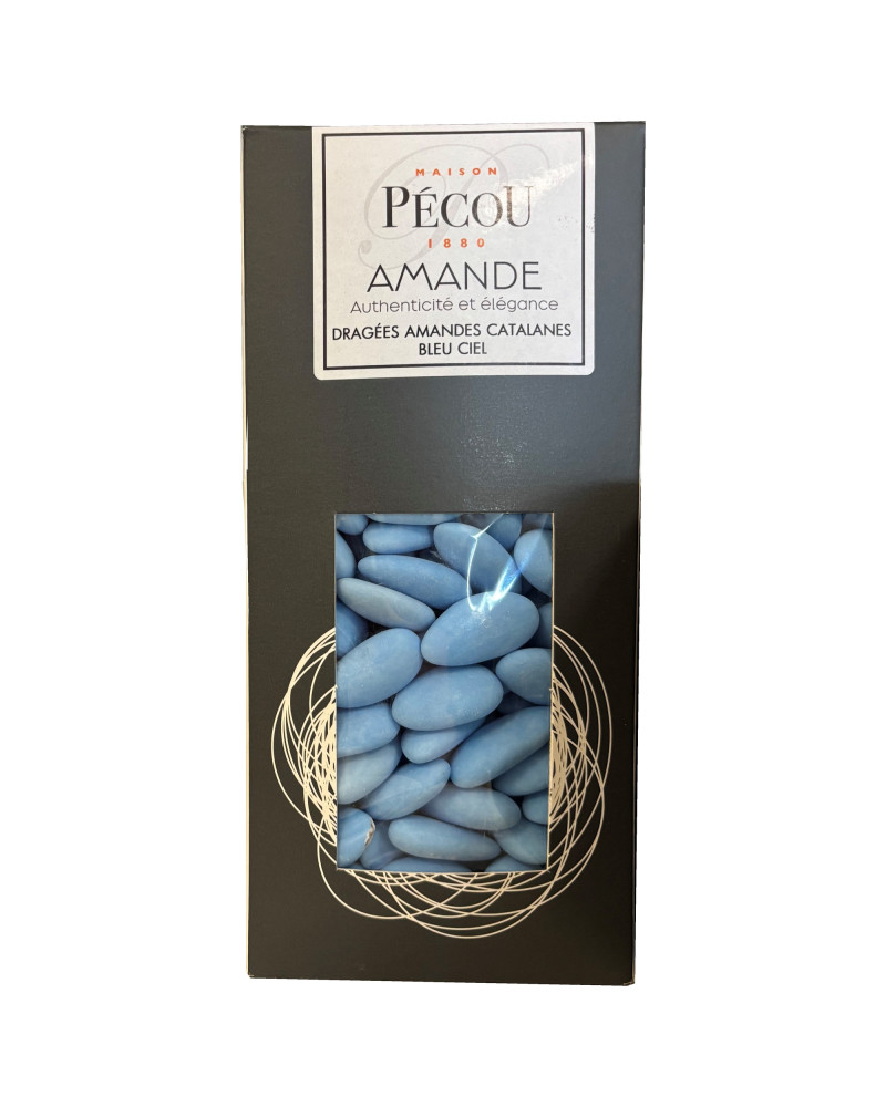 Dragées amandes catalanes bleues